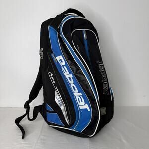Babolat Pure Drive Tennis Racquet Backpack Black Blue Watershield Gear Bag